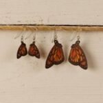 monarch butterfly earrings