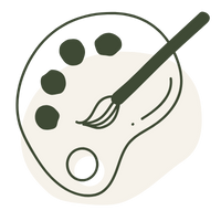 artist palette icon to symbolize uniqueness