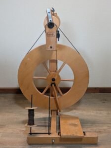 a louet S10 spinning wheel